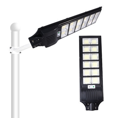 ποιότητας  Garden 600W Energy Saving ABS IP65 Solar Street Light Radar Detector And Road Lighting Remote Control Led Street Light εργοστάσιο