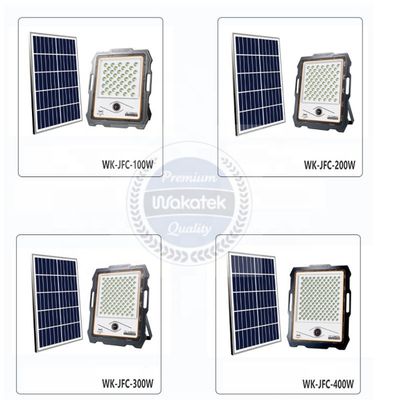 ποιότητας  WAKATEK 300W 100W-400W LED Security Zero Solar Solar Powered Lights with Portable Outdoor Video Camera Street Motion Flood Lamp εργοστάσιο
