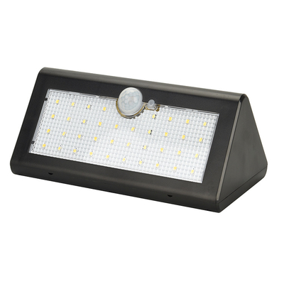 Outdoor Solar Led Garden Light ABS LED 4W Infrared Waterproof Solar Wall Light Outdoor Solar Temperature Sensor IP65 Solar Wall Light